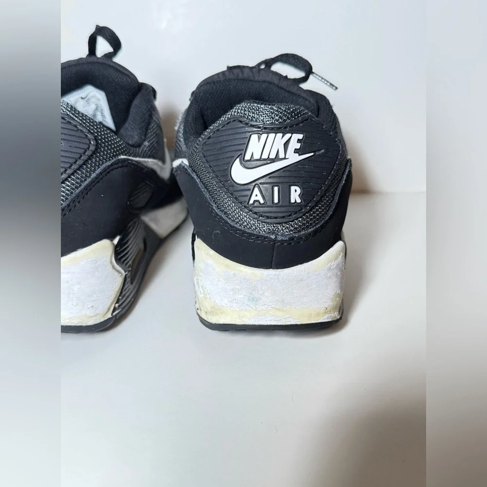 Nike Air Max 90 Men's - Grey White Black Athletic Shoes [CN8490-002]